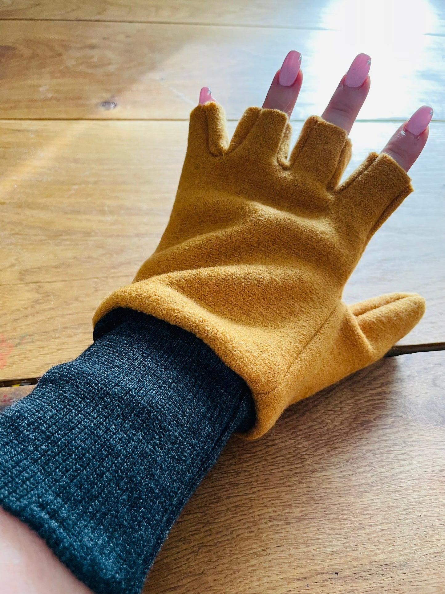 Fingerhandschuhe ohne Klappe