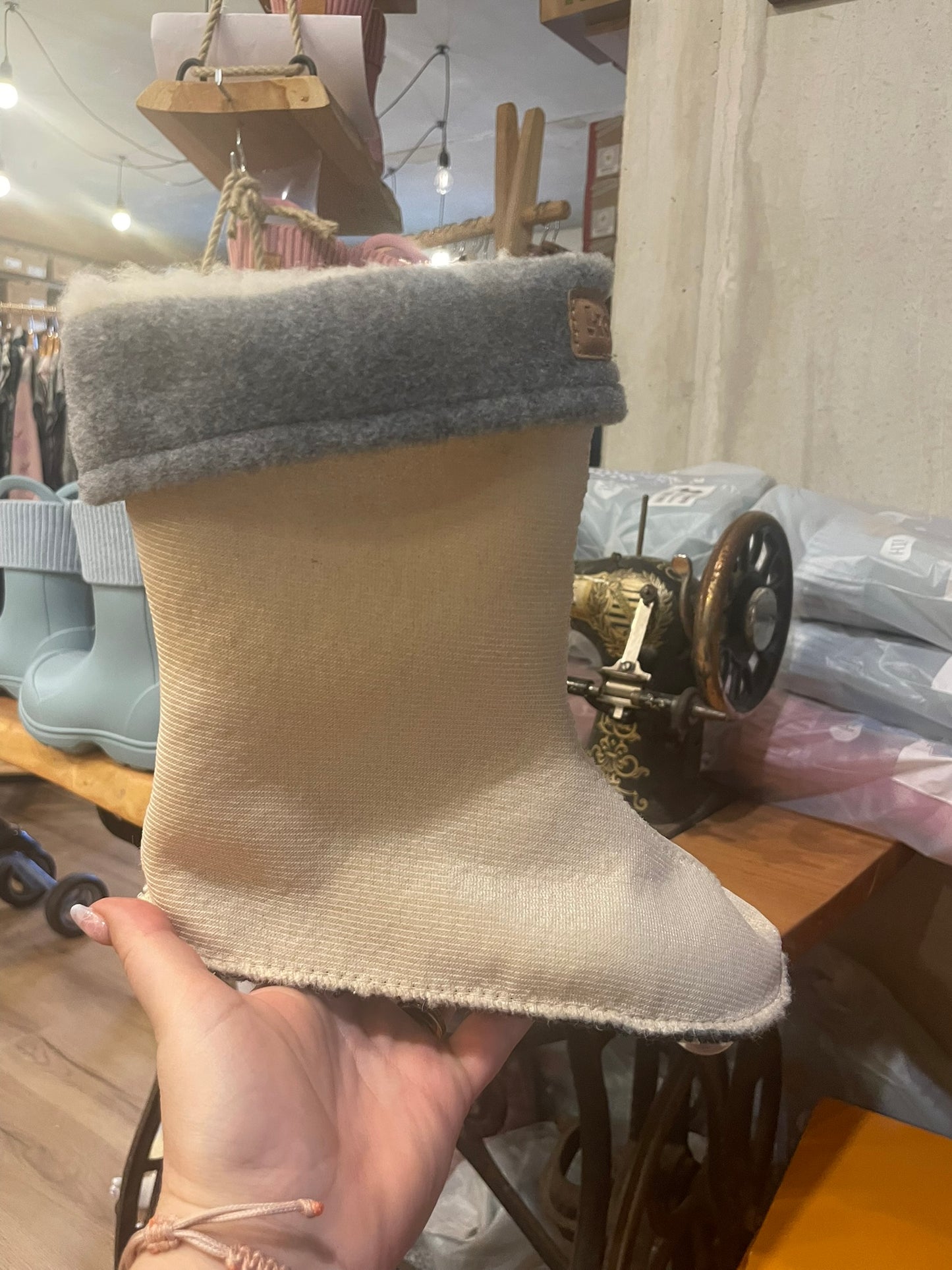 Koel wellie bare sock