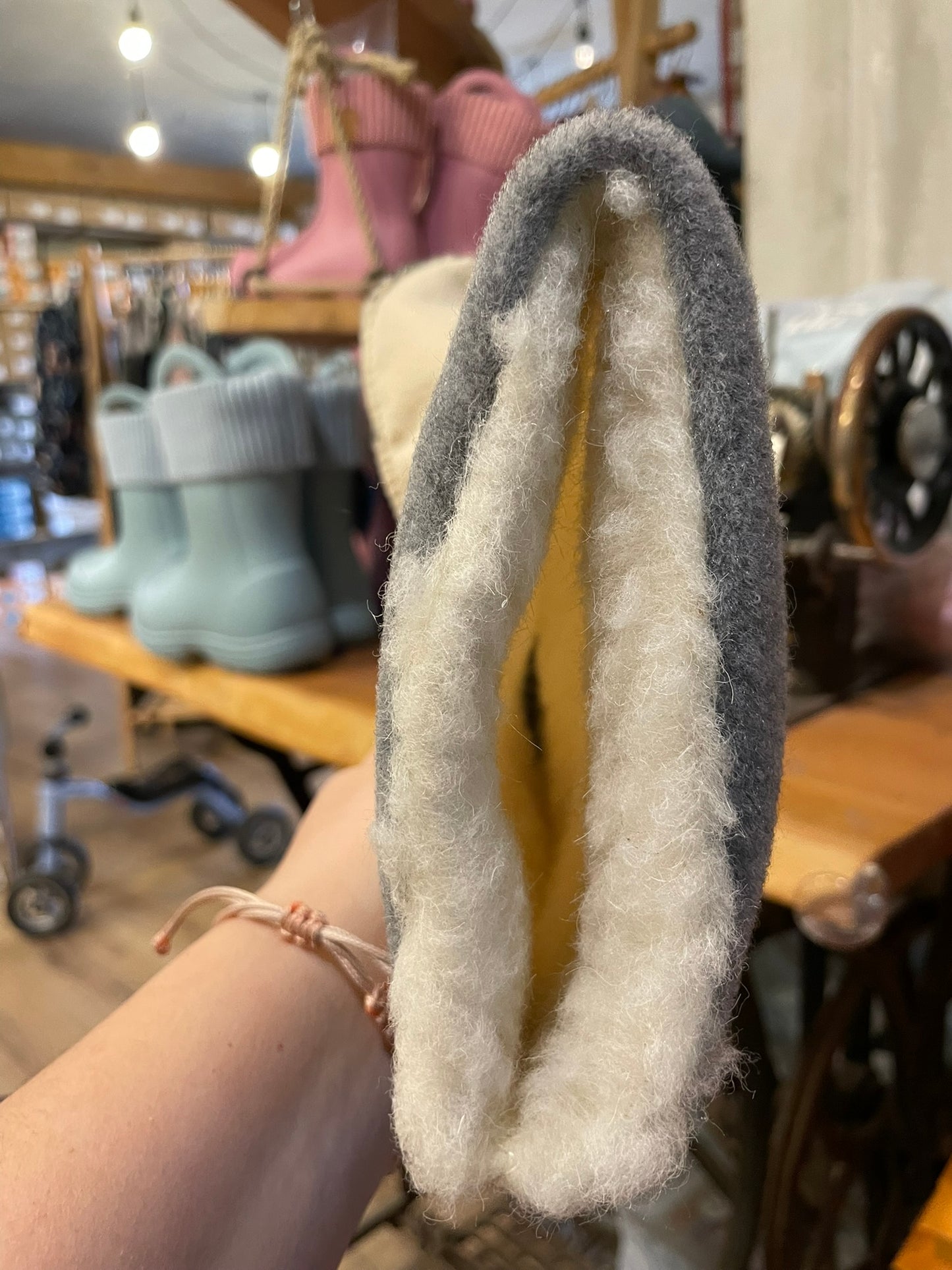 Koel wellie bare sock