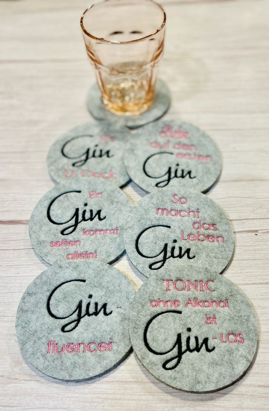 Untersetzer Gin